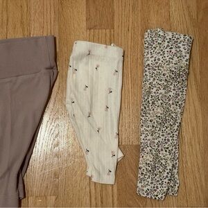 H&M Baby Girl Leggings Bundle 3 pack